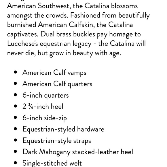 Lucchese Catalina Boot - Picture 3 of 7